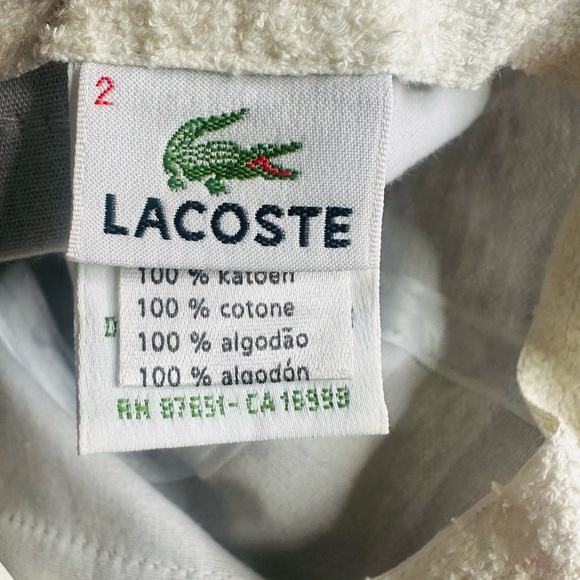 RARE Lacoste Gray Cap - Picture 4 of 7